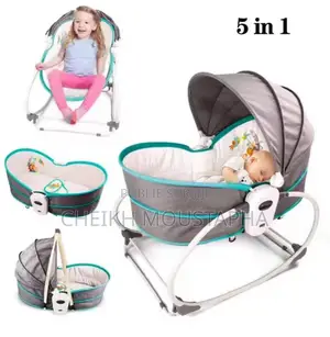 Photo - Berceau À Bascule Électrique 5 en 1