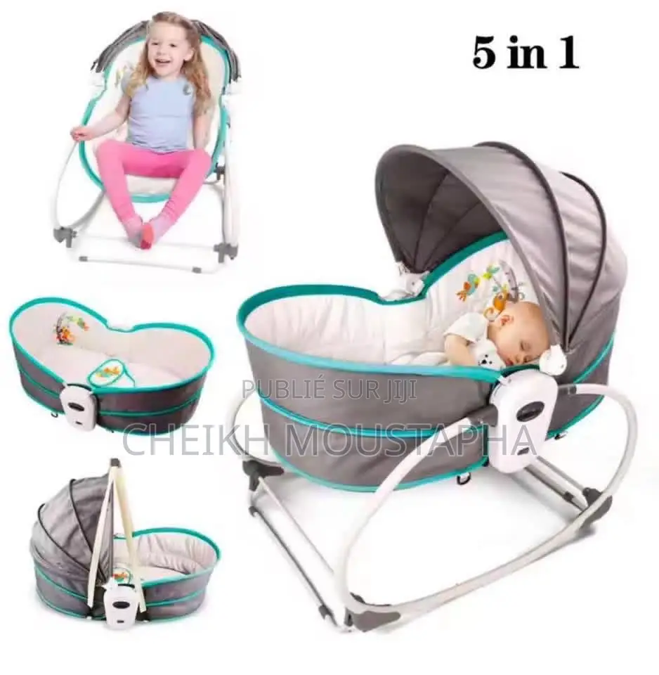 Berceau À Bascule Électrique 5 en 1