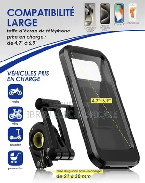  Support Téléphone Étanche Pour Moto – Conduisez en Toute Sécurité