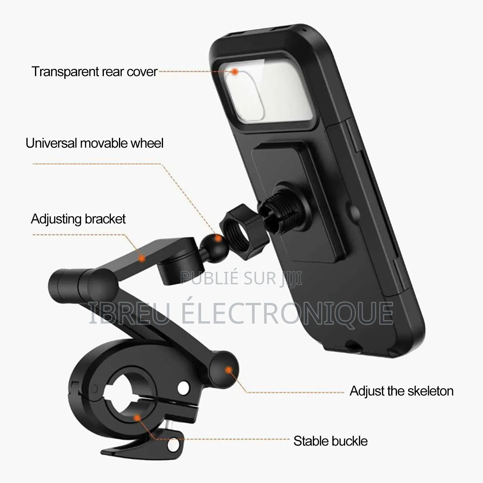  Support Téléphone Étanche Pour Moto – Conduisez en Toute Sécurité