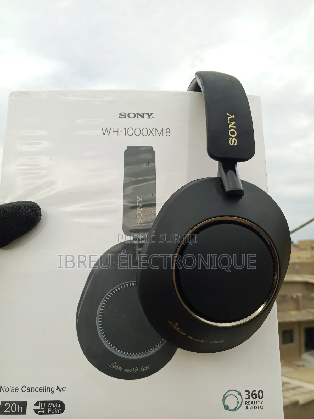 Casque Sony Wh-1000xm8– Avec Sacoche Incluse À 15.000fr