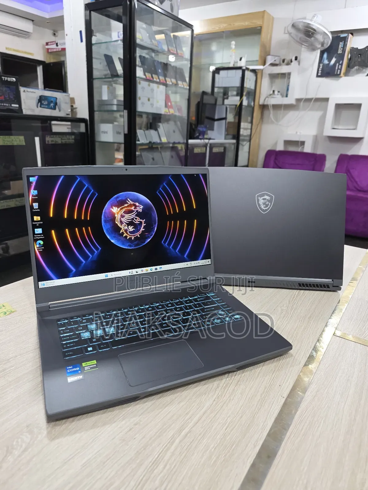 Ordinateur Portable MSI Cyborg 15 16GB Intel Core I5 SSD 512GB