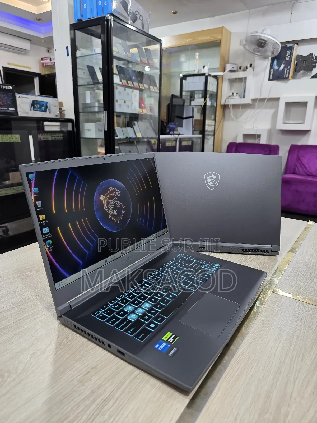 Ordinateur Portable MSI Cyborg 15 16GB Intel Core I5 SSD 512GB