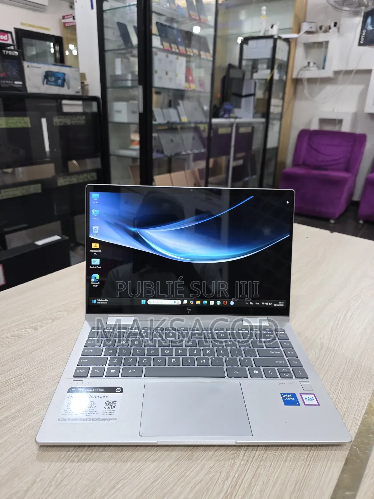 Ordinateur Portable HP Envy 14 16GB Intel Core 7 SSD 512GB