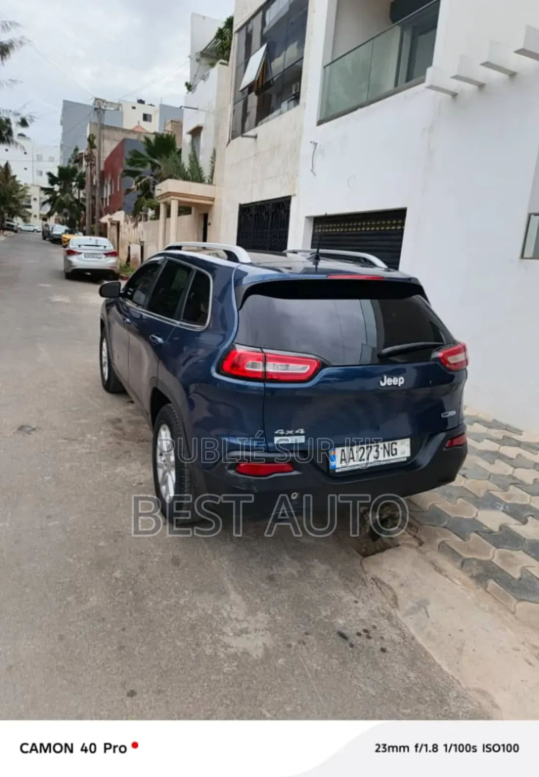 Jeep Cherokee 2018 Blue