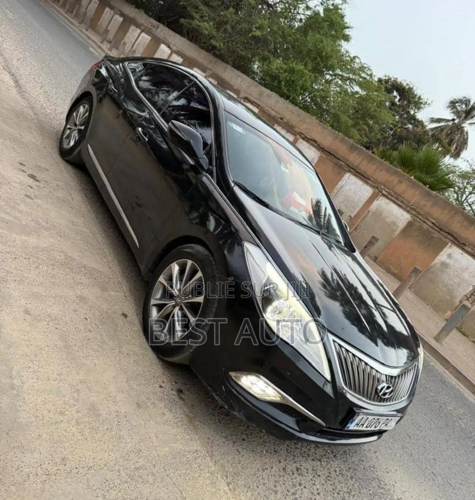 Hyundai Grandeur 2017 Black