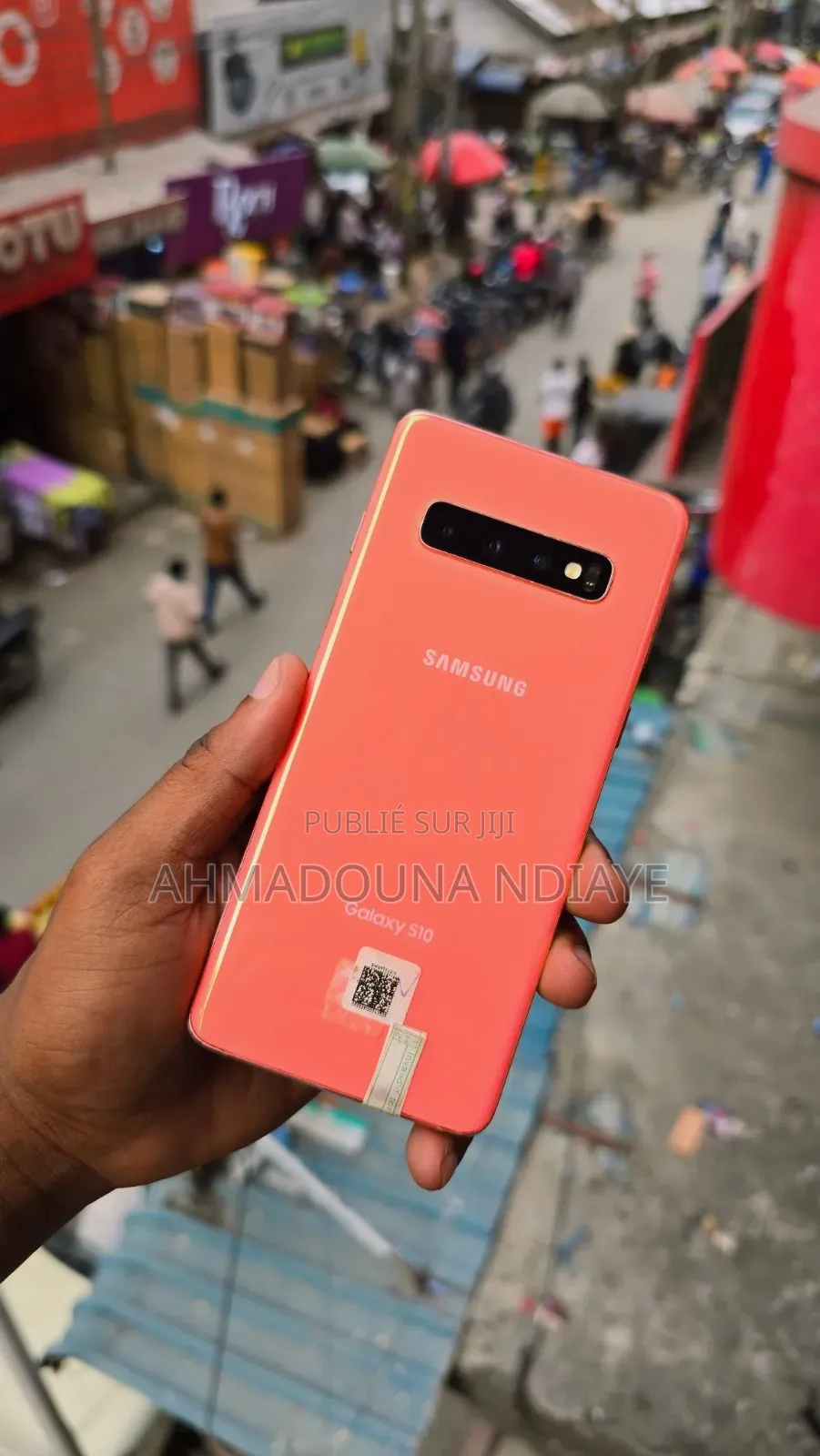 New Samsung Galaxy S10 128 GB Orange