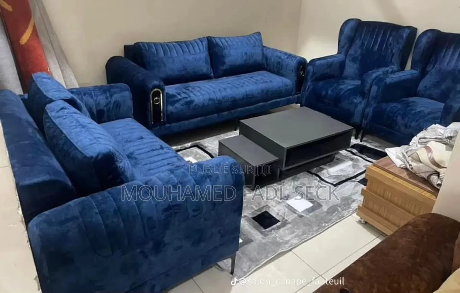 Fauteuil De 08 Pièces