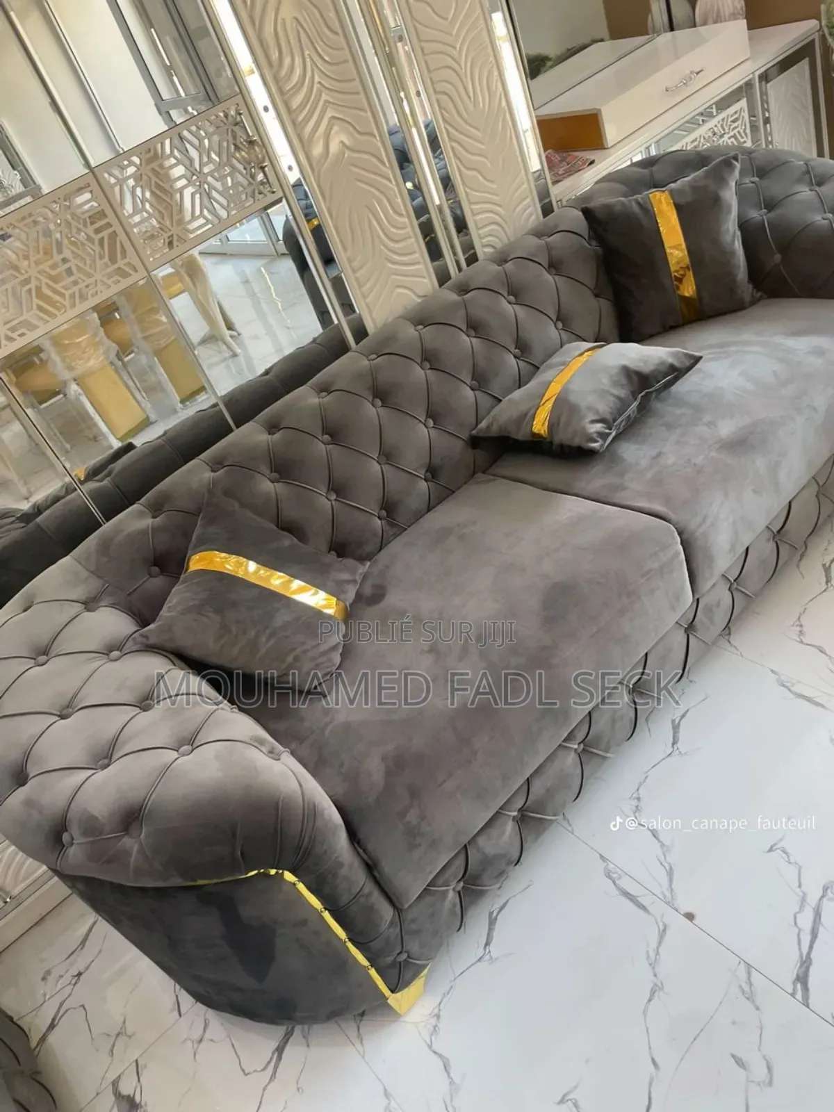 Fauteuil De 08 Pièces