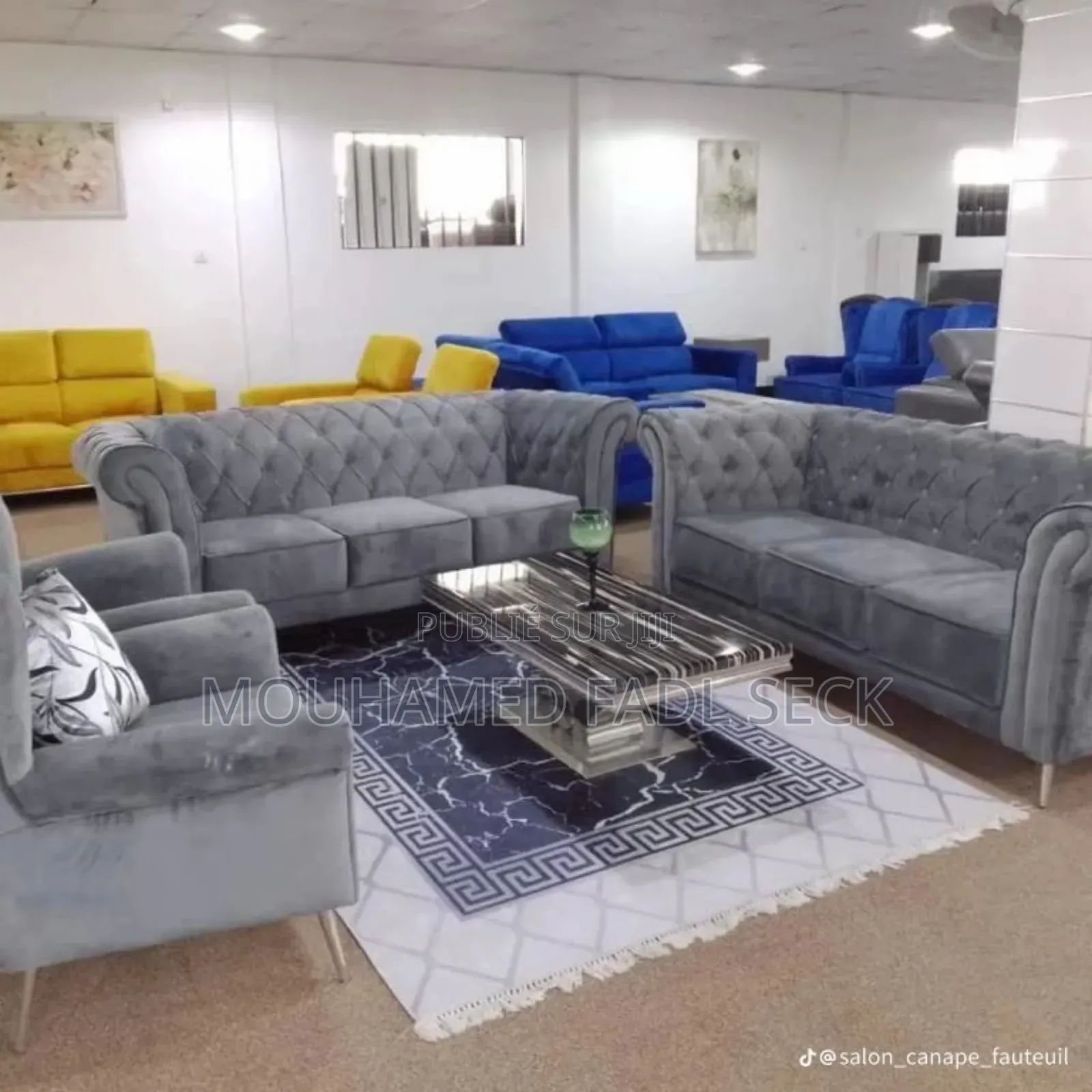 Fauteuil De 08 Pièces