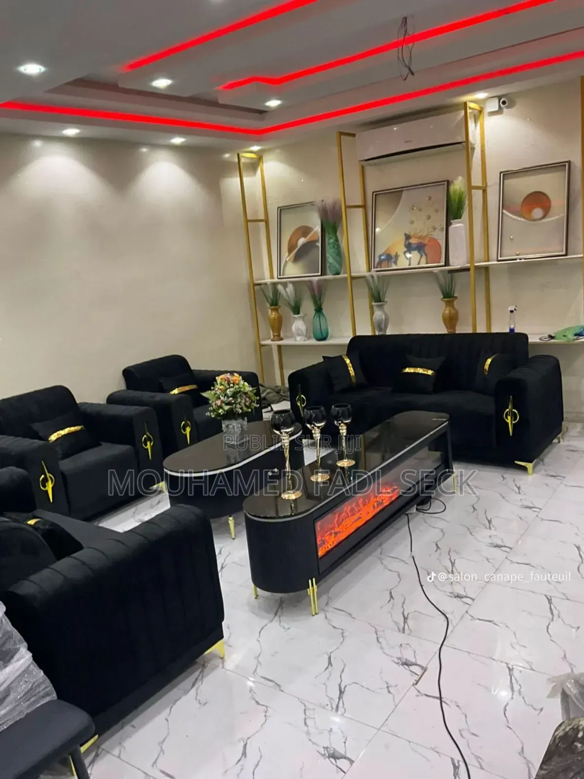 Fauteuil De 08 Pièces