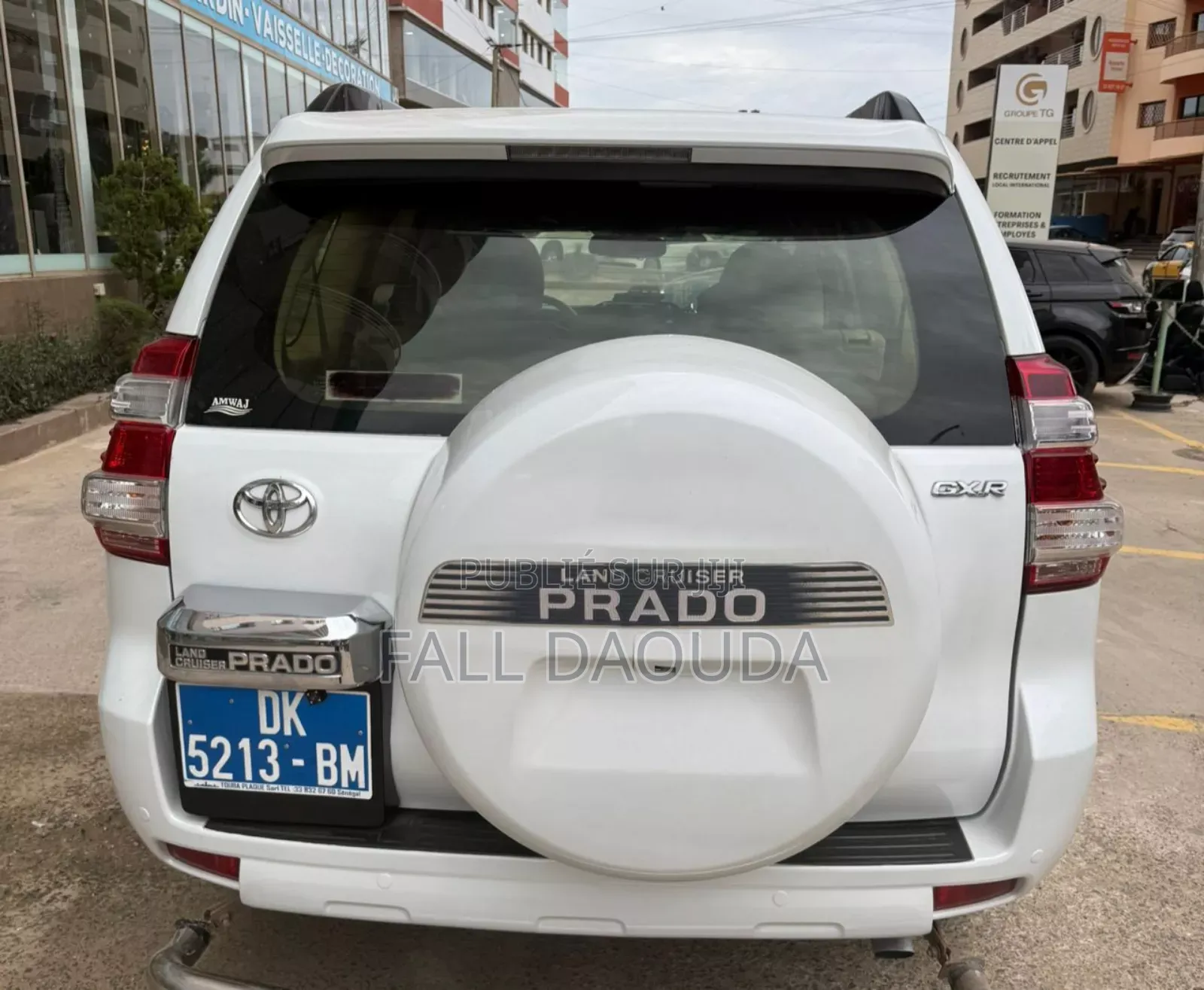 Toyota Land Cruiser Prado 2014 Blanc