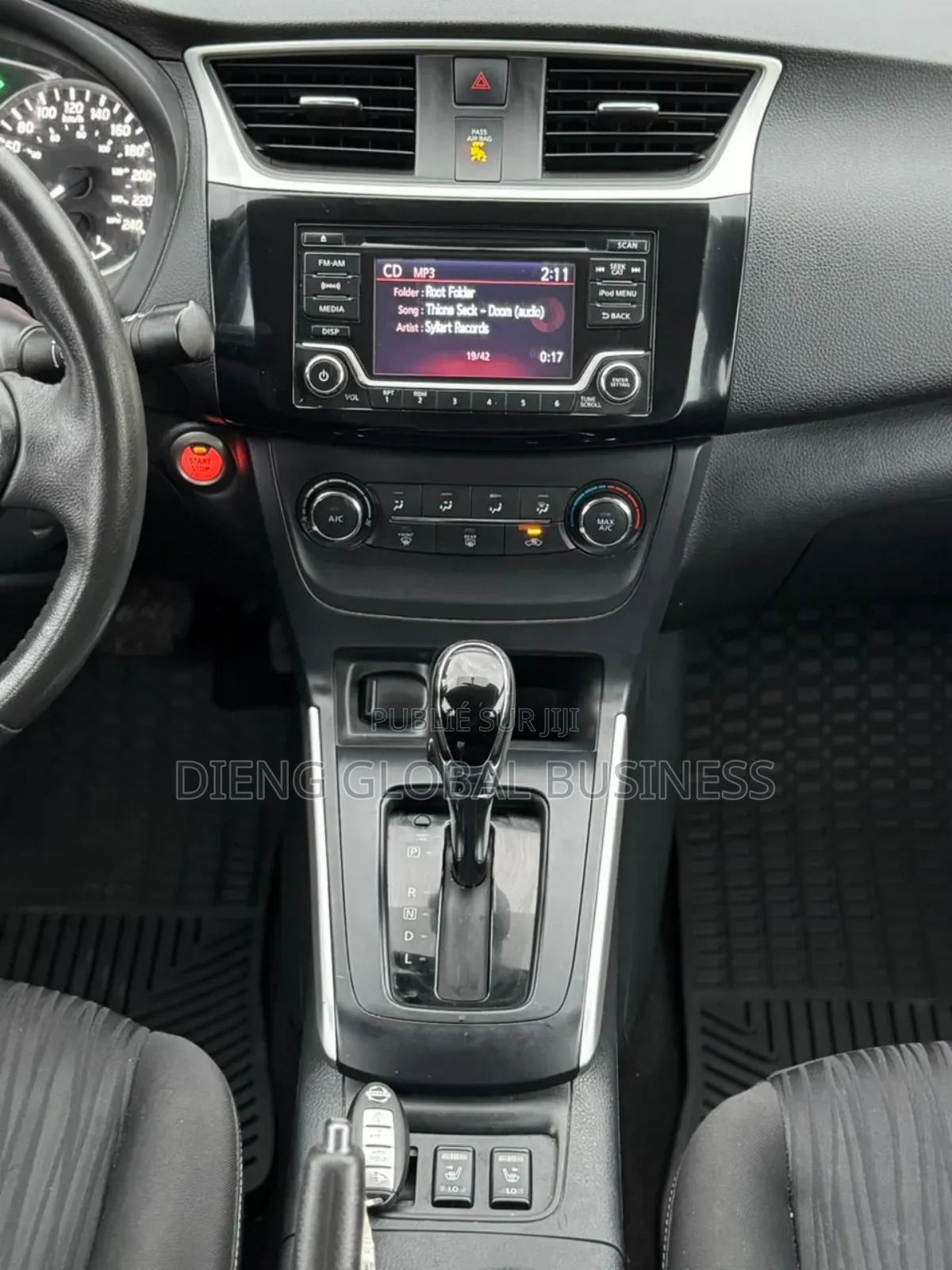 Nissan Sentra SV 2017 Black