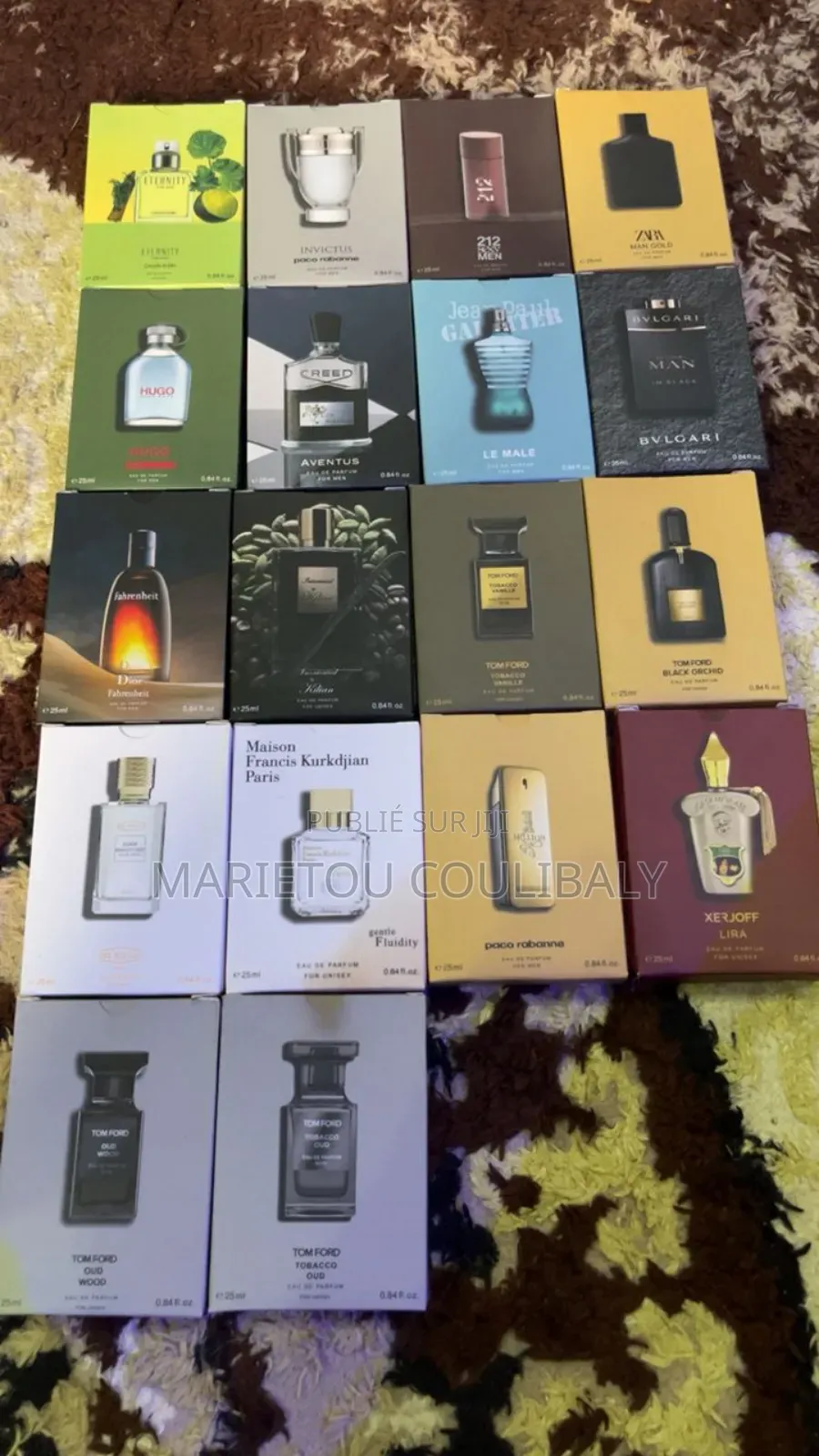 Parfum Unisexe De Poches 25ml