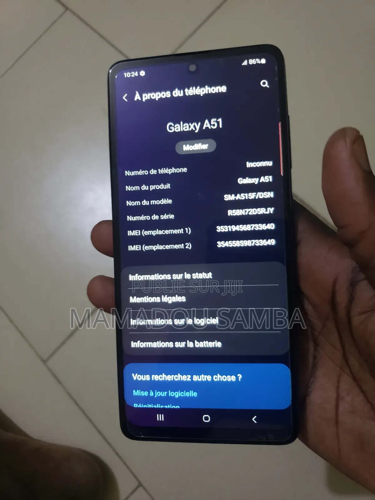 Samsung Galaxy A51 128 GB Black