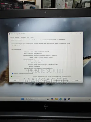 Ordinateur Portable HP ZBook Studio G4 16GB Intel Core I7 SSD 256GB