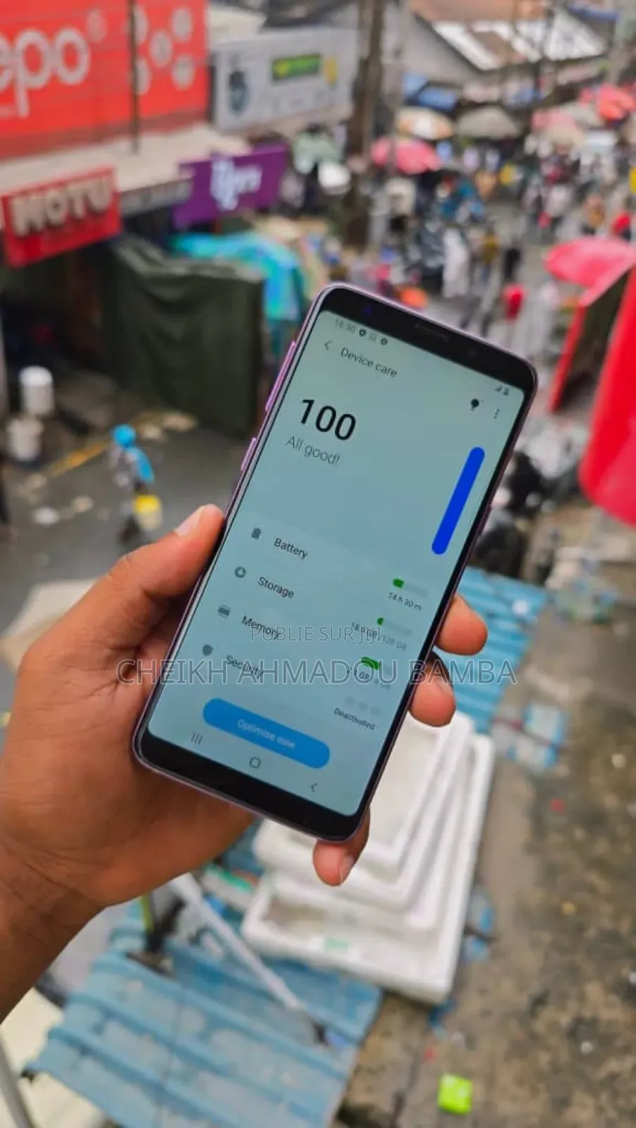 New Samsung Galaxy S9 64 GB Violet