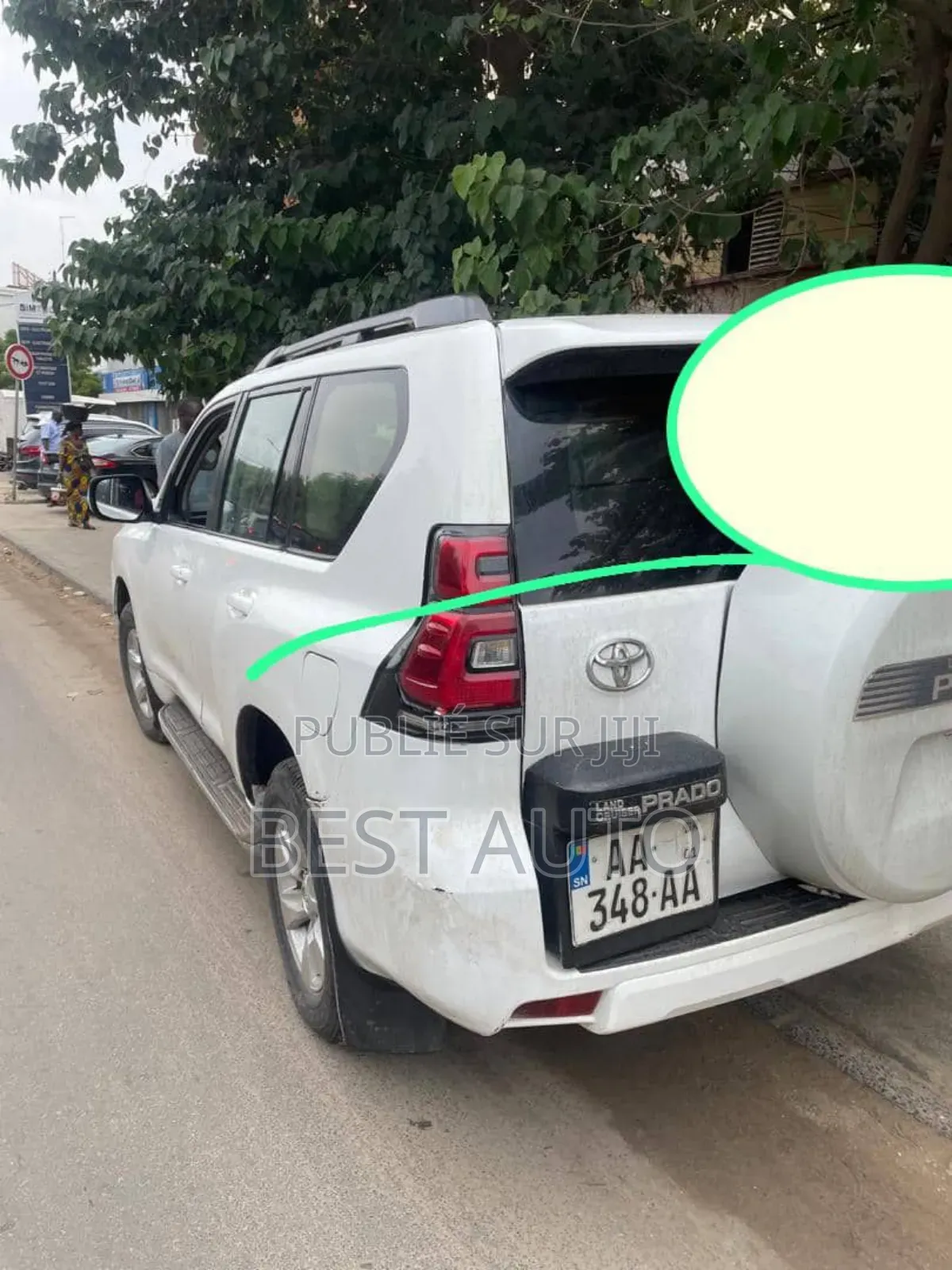 Toyota Land Cruiser Prado 2019 Blanc