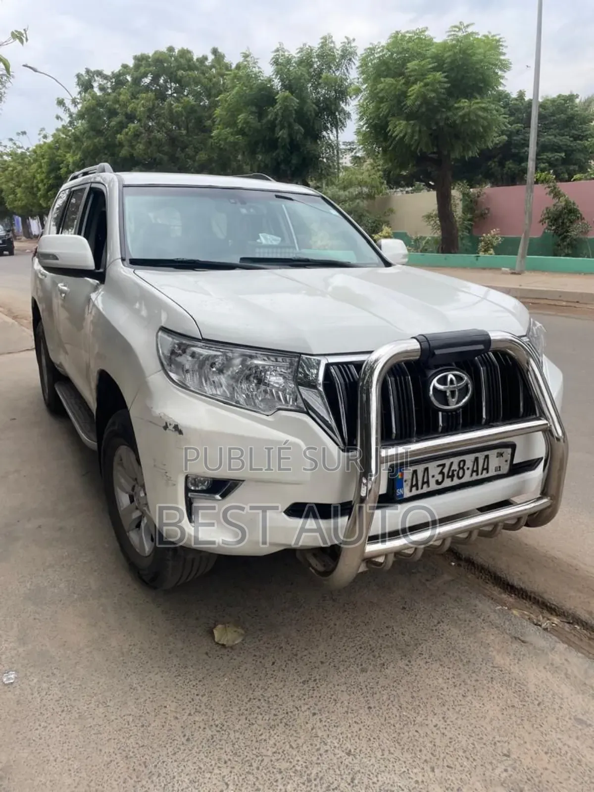 Toyota Land Cruiser Prado 2019 Blanc