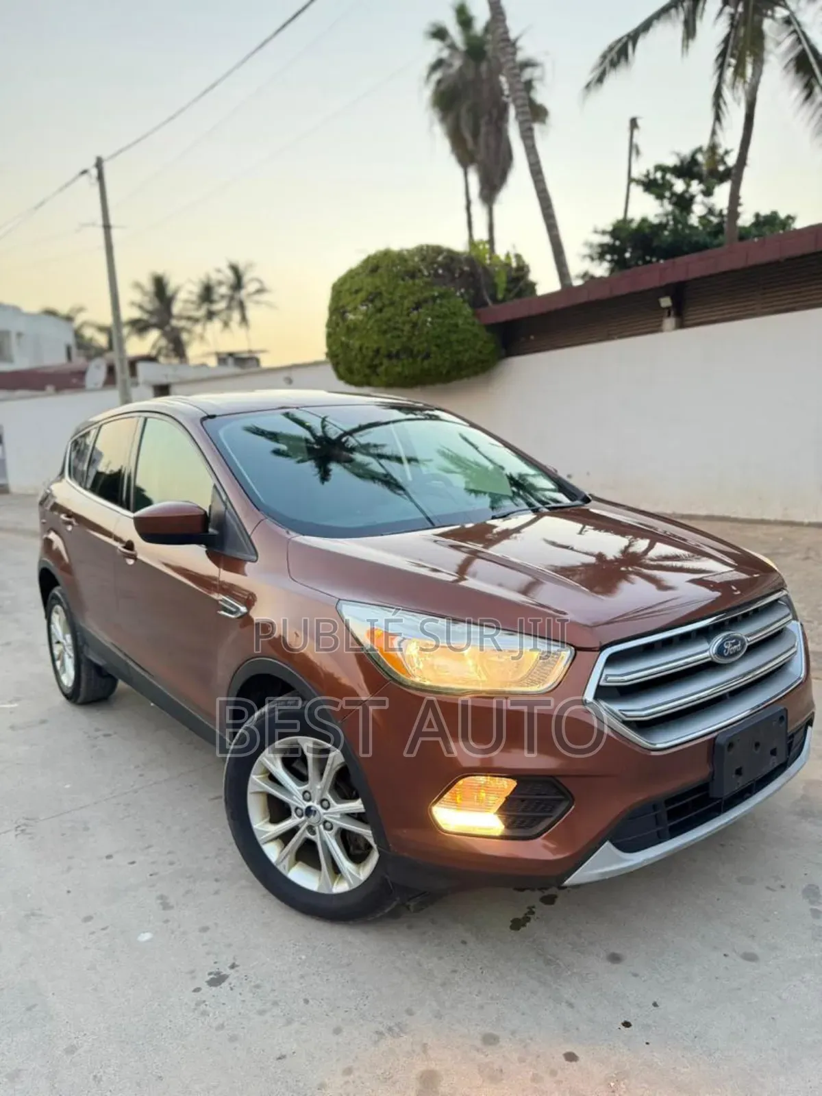 Ford Escape 2017 Marron