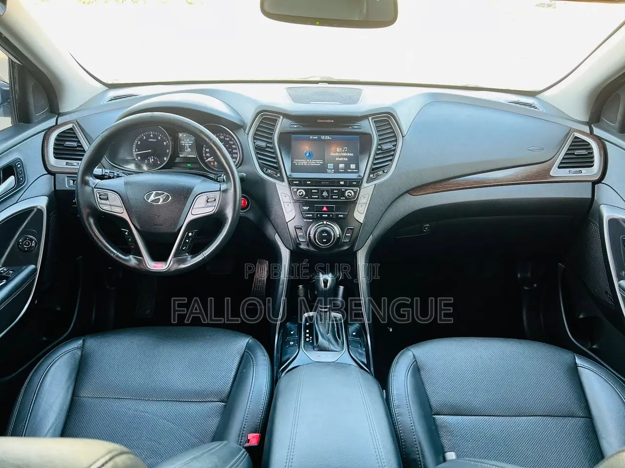 Hyundai Santa Fe 2017 Blanc