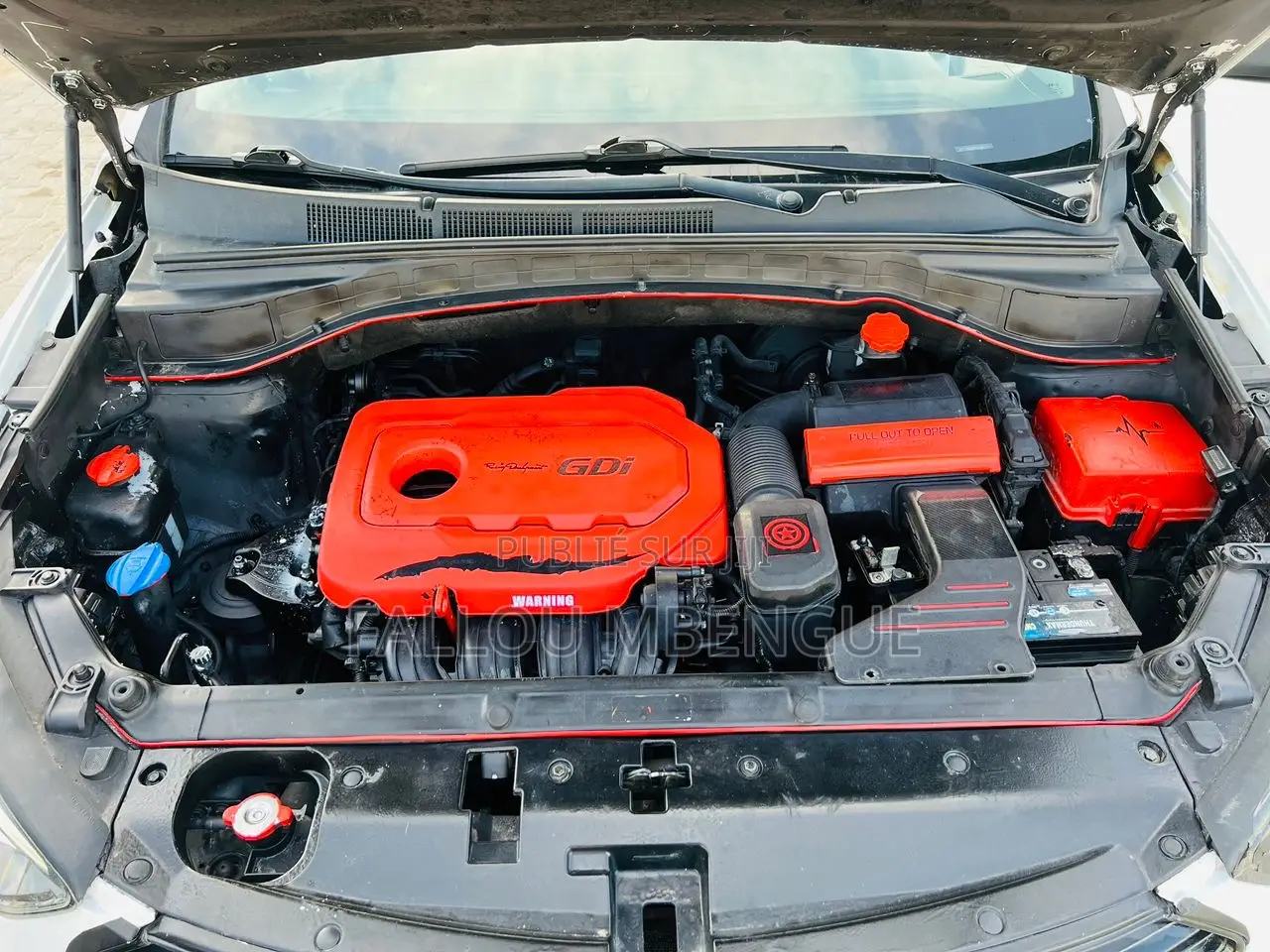 Hyundai Santa Fe 2017 Blanc