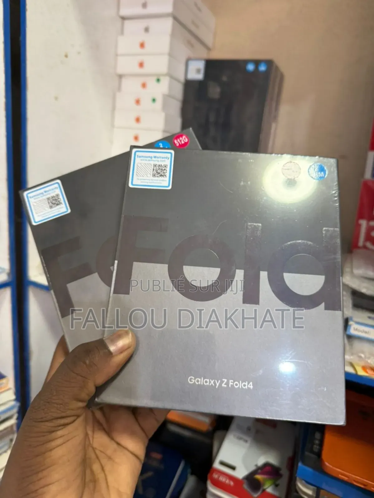 New Samsung Galaxy Z Fold4 256 GB Black