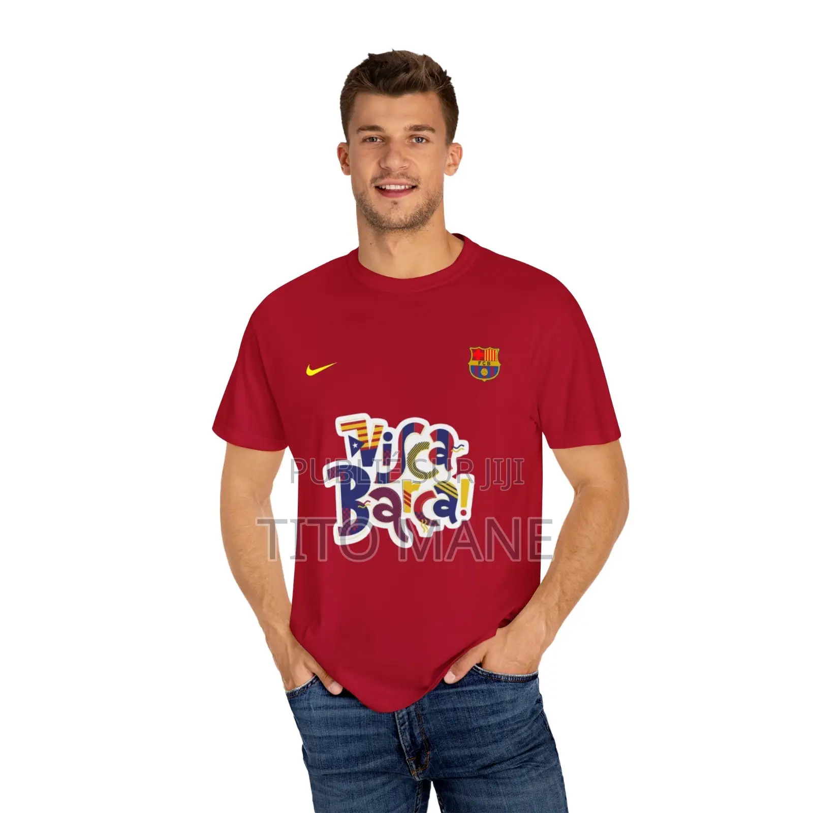 Tee-Shirt Barça 100% Coton Qualité
