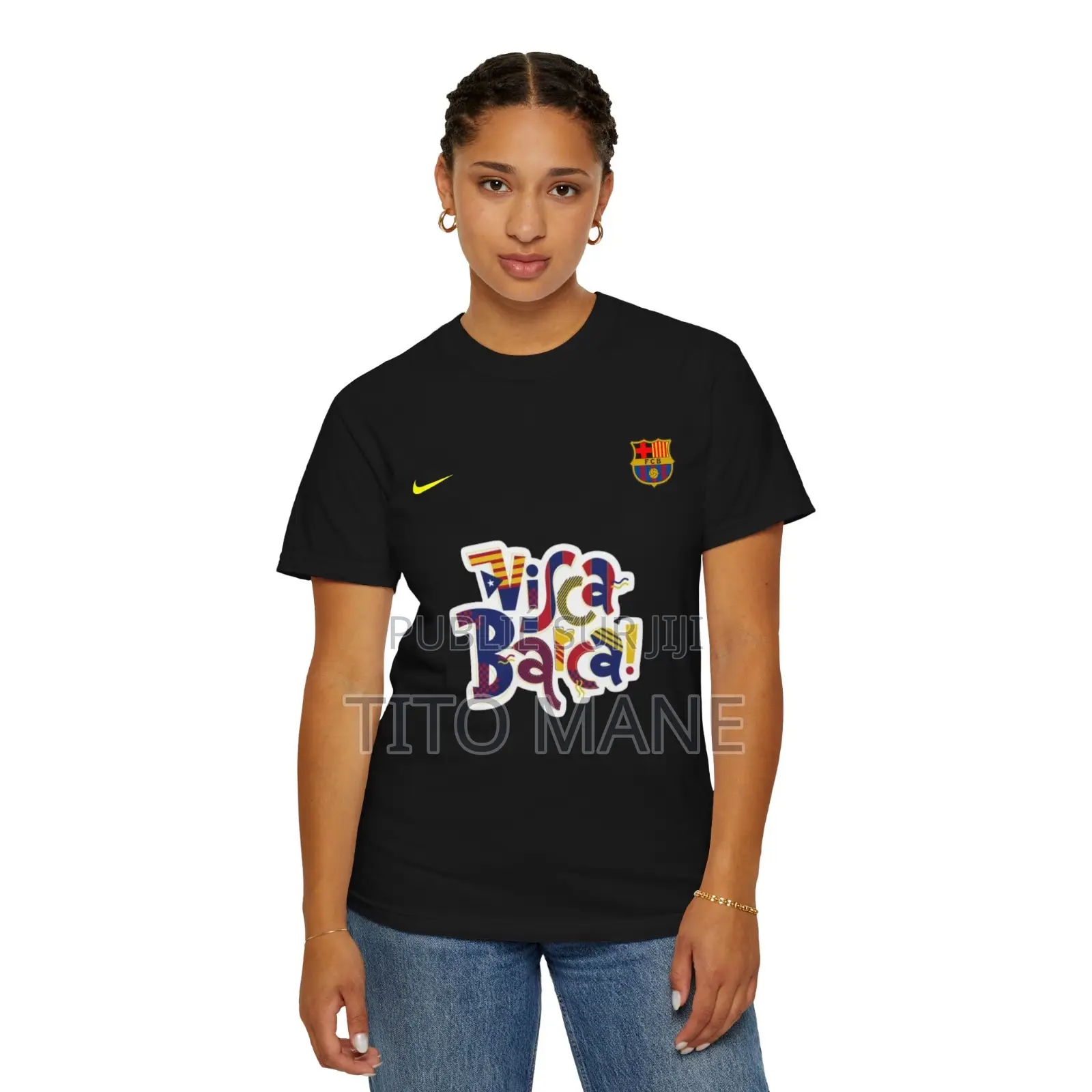 Tee-Shirt Barça 100% Coton Qualité