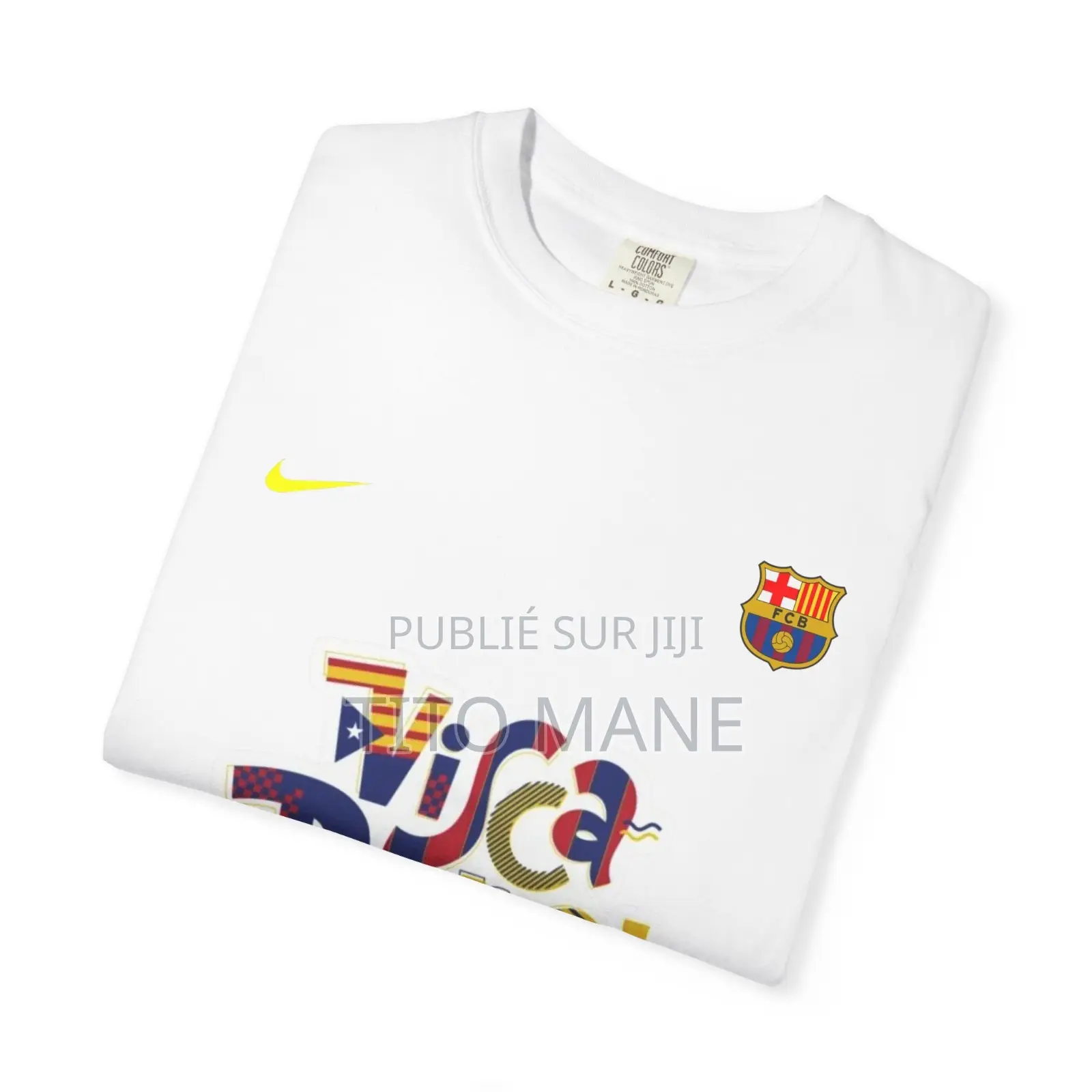 Tee-Shirt Barça 100% Coton Qualité