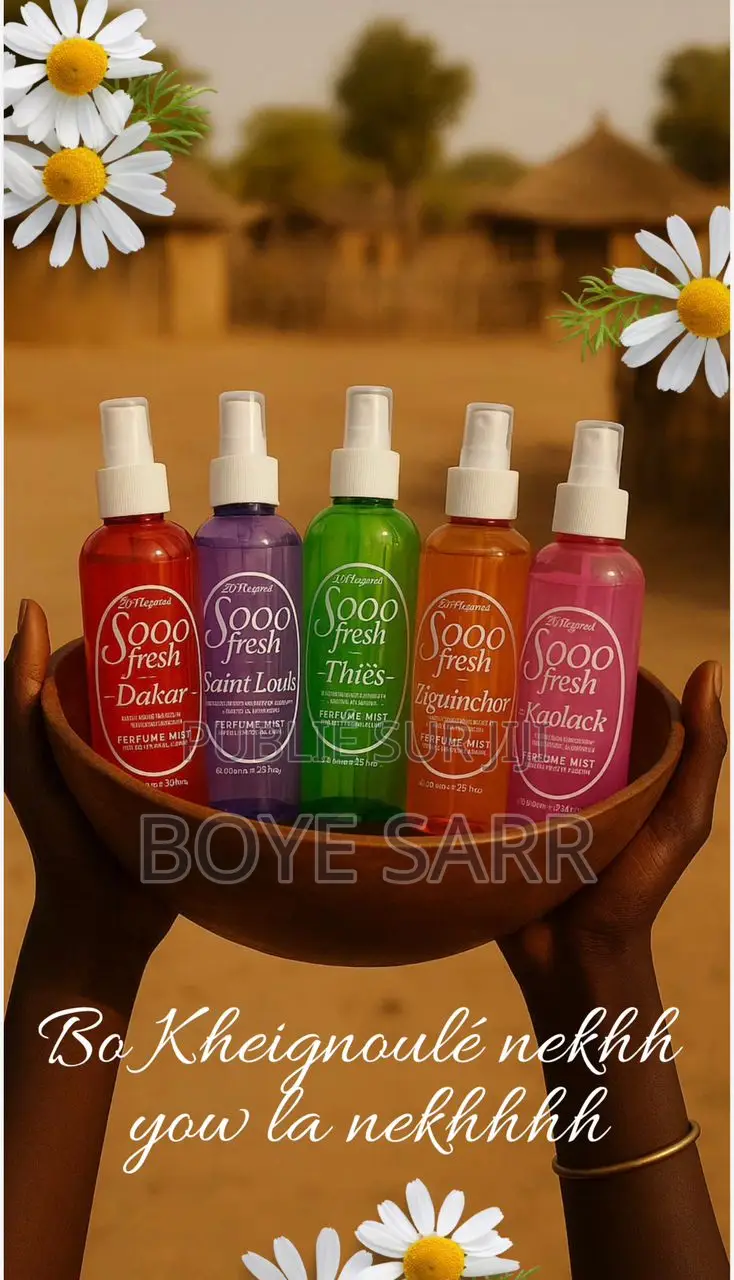 Brume Mayana Lot De 5 Pieces De Différentes Senteurs