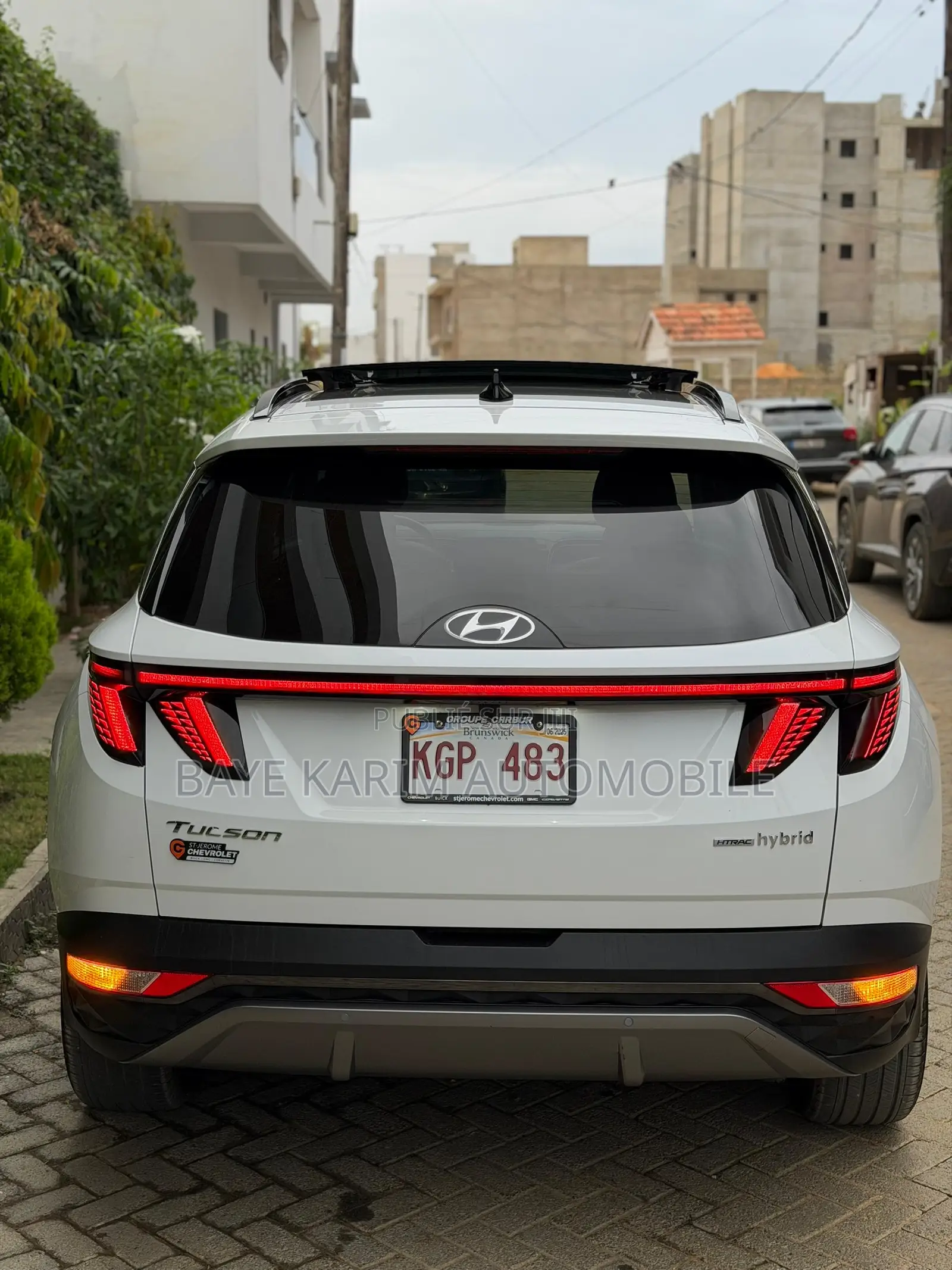 Hyundai Tucson Limited 2024 Blanc