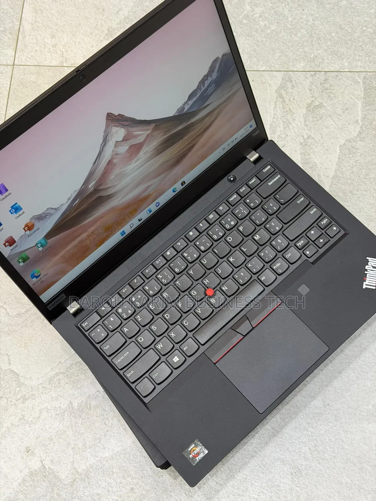 New Ordinateur Portable Lenovo 16GB AMD Ryzen 5 SSD 256GB