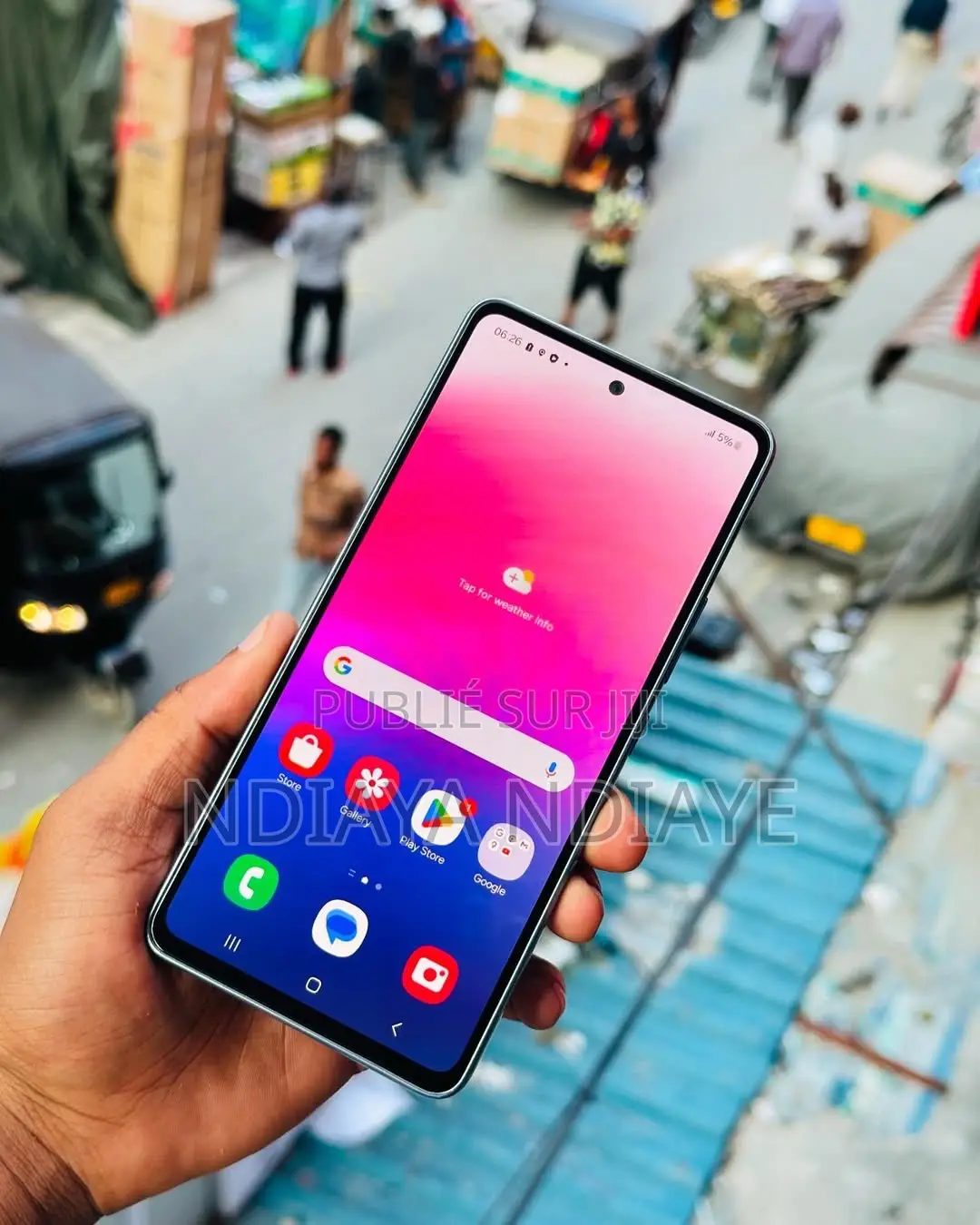 New Samsung Galaxy A53 5G 128 GB Argenté