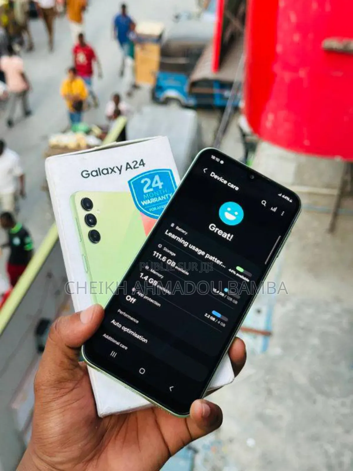 New Samsung Galaxy A24 128 GB Vert