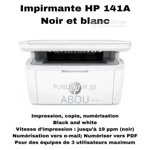 Photo - Imprimante Hp Laserjet MFP M141a Multifonction Monochrome