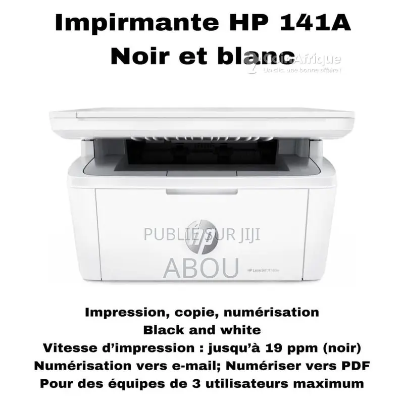Imprimante Hp Laserjet MFP M141a Multifonction Monochrome