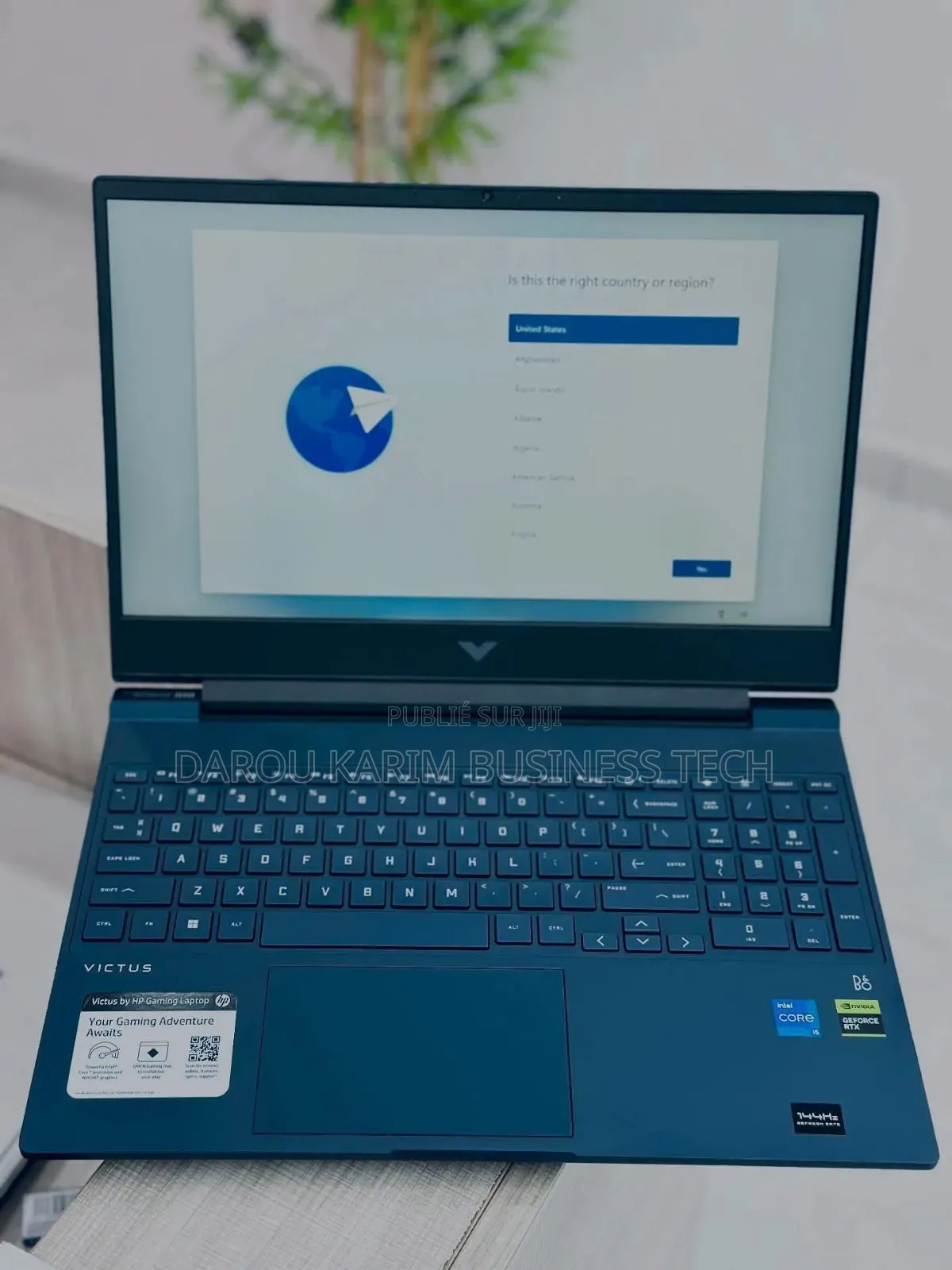 New Ordinateur Portable HP Victus 15 16GB Intel Core I7 SSD 1T