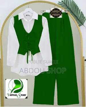 Ensemble 3 Pièces Vessette + Bas Large