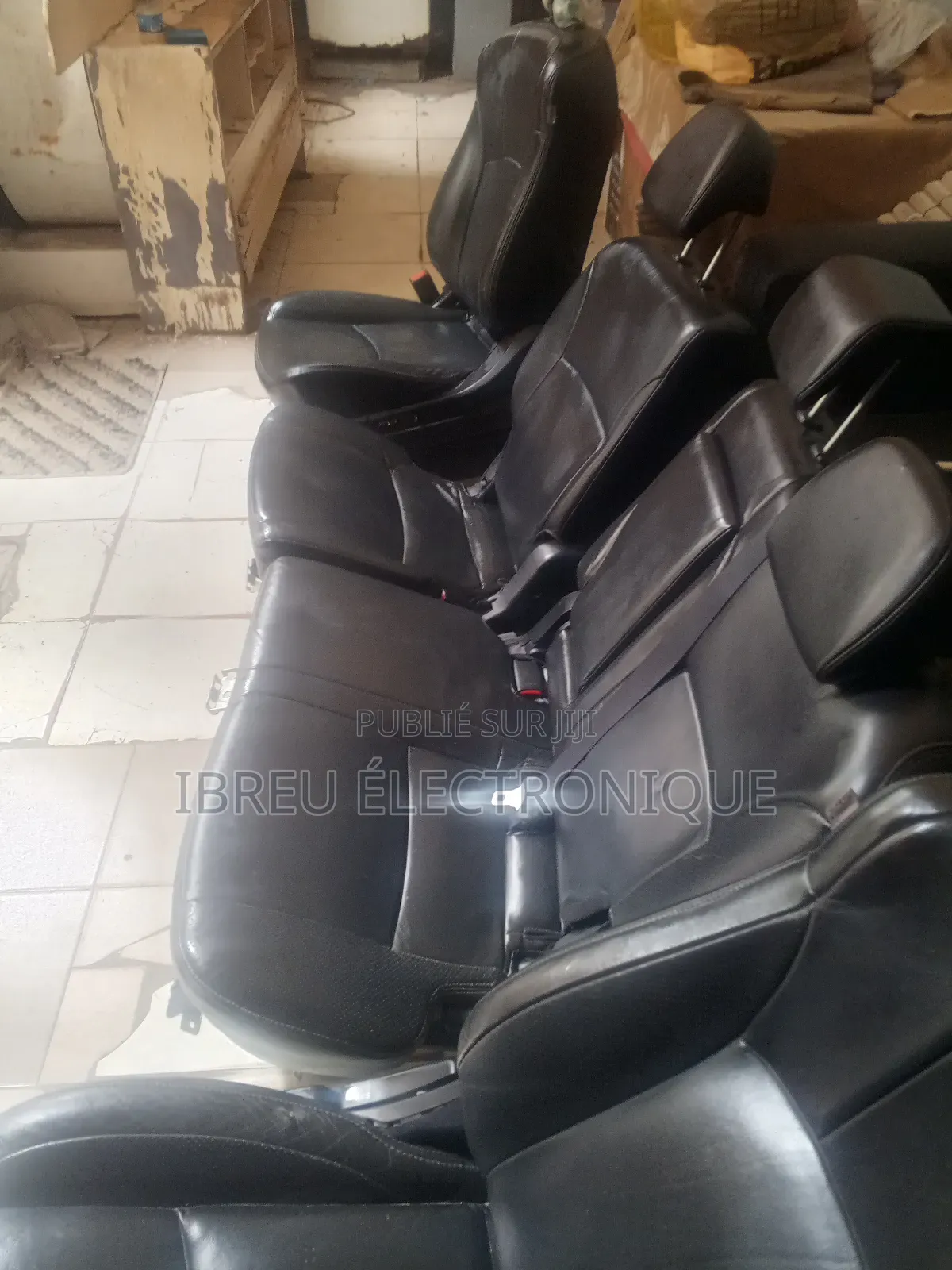 Sellerie Complète En Cuir Pour Peugeot 4007