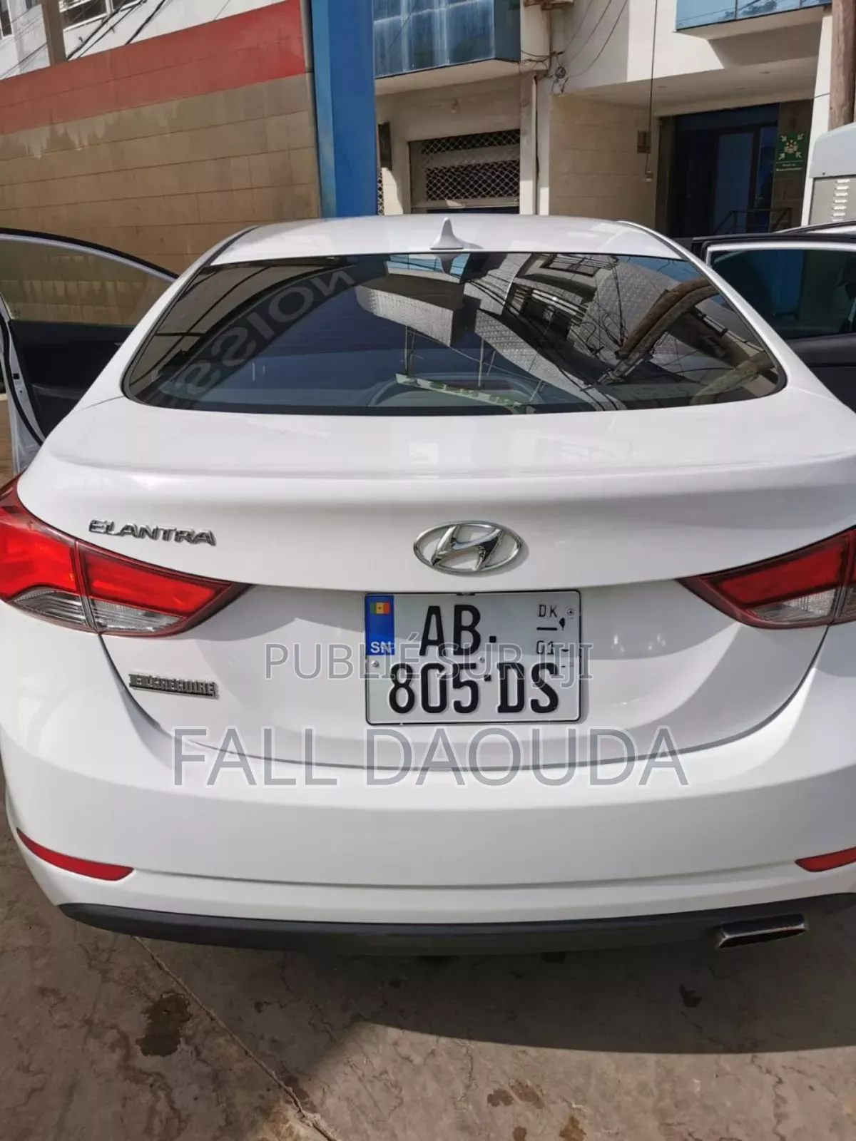 Hyundai Elantra 2016 Blanc