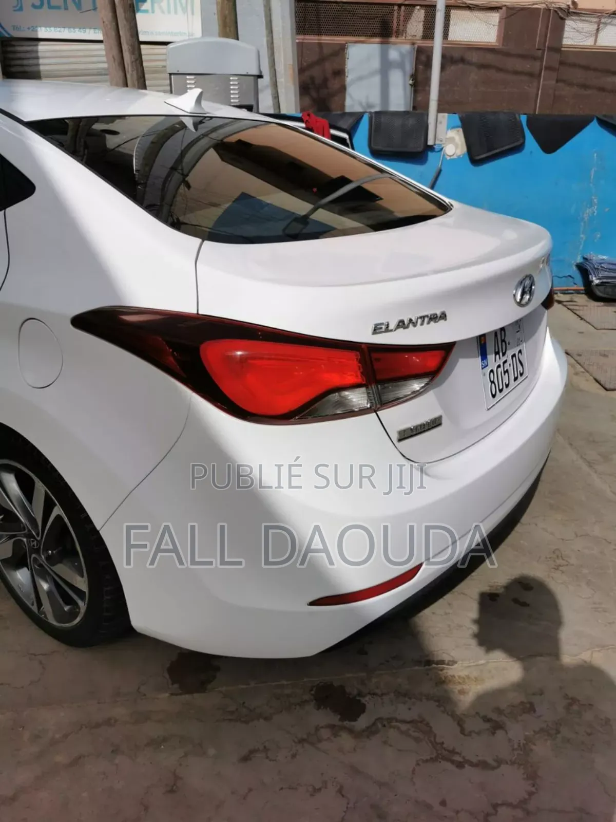 Hyundai Elantra 2016 Blanc