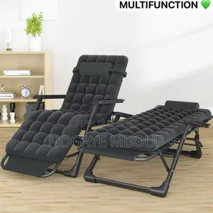 Photo - Chaise Pliante Avec Cuishion Multifonction