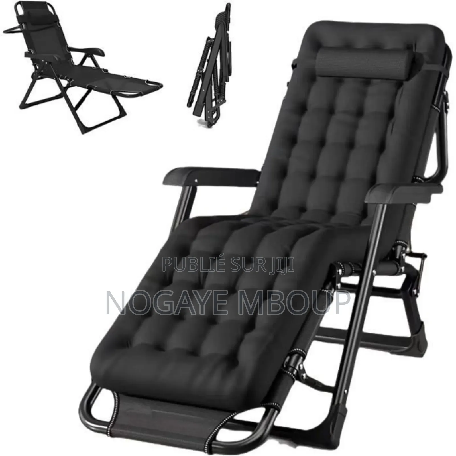 Chaise Pliante Avec Cuishion Multifonction