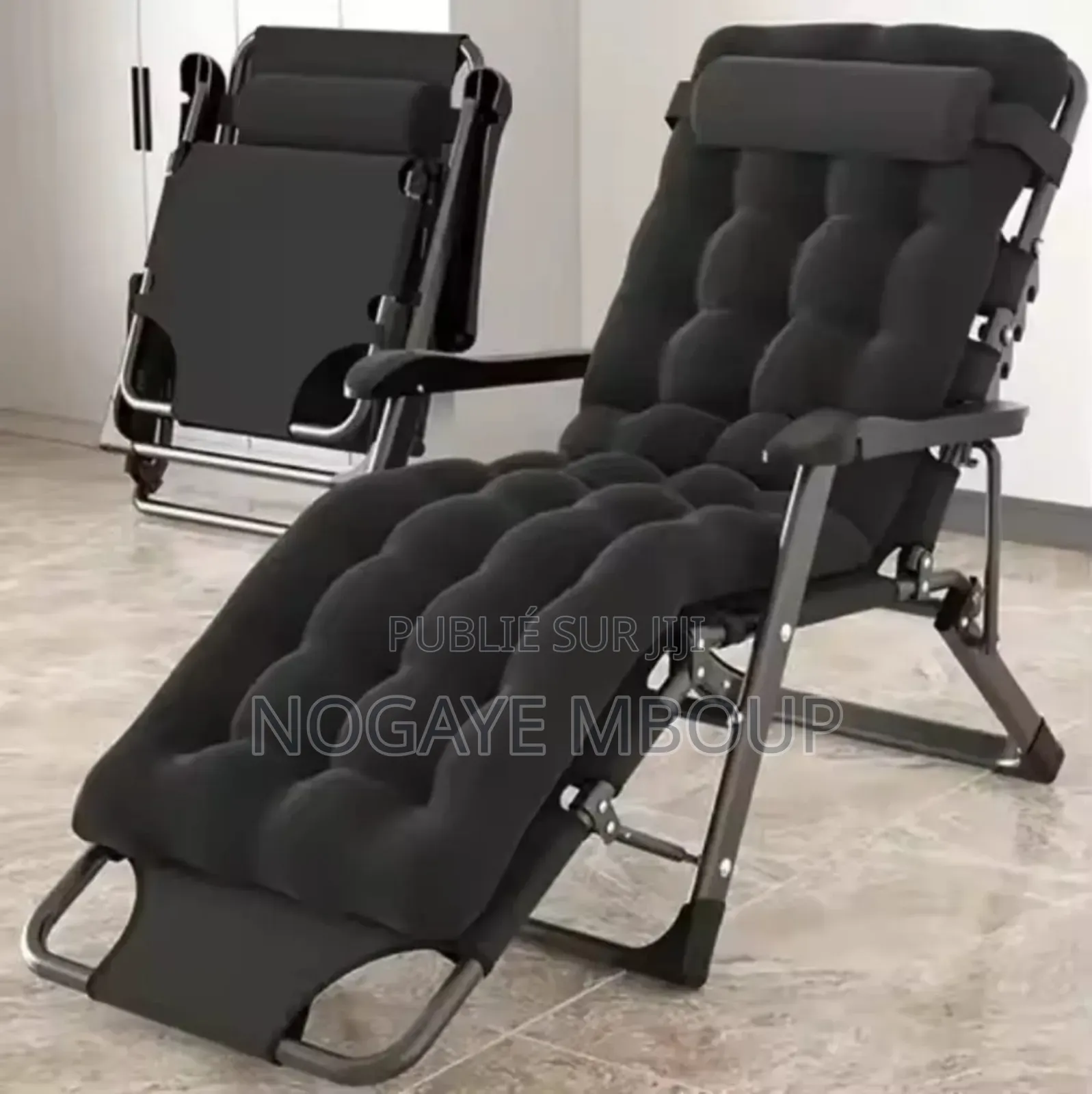Chaise Pliante Avec Cuishion Multifonction