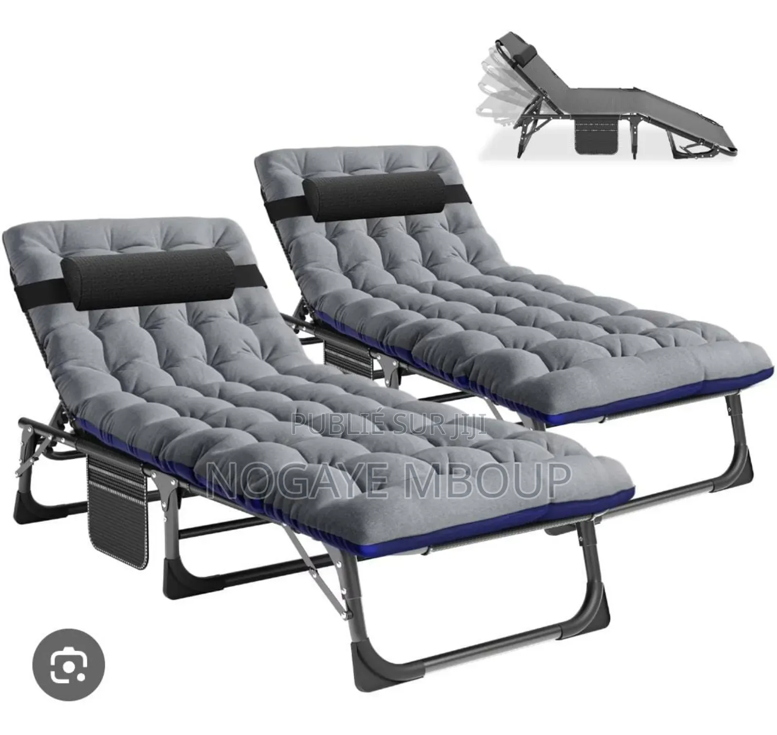 Chaise Lpliante Avec Cuishion Multifonction
