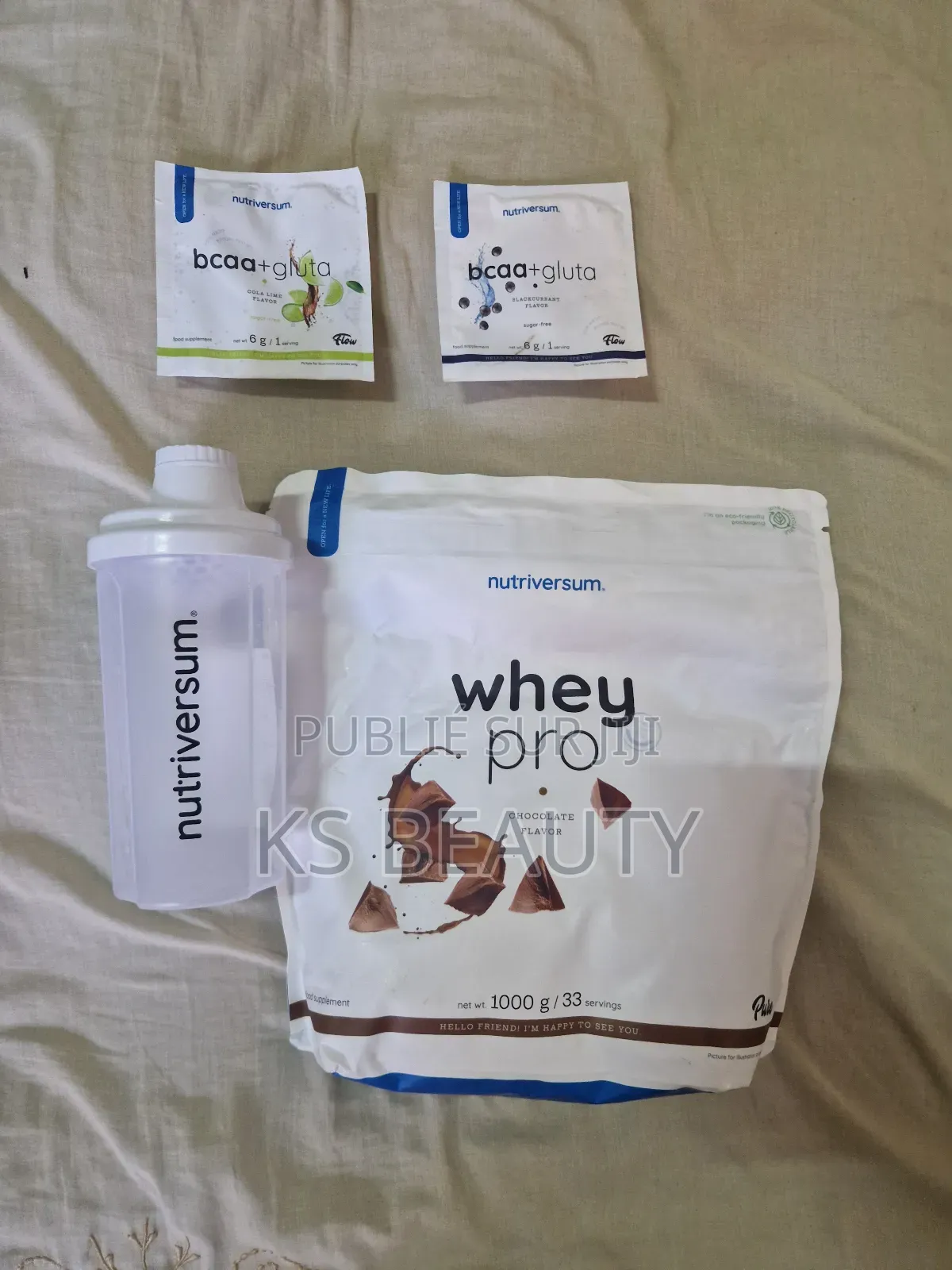 Pack Promo : Protéines 1kg + 2 Sachets Bcaa +1 Sheker