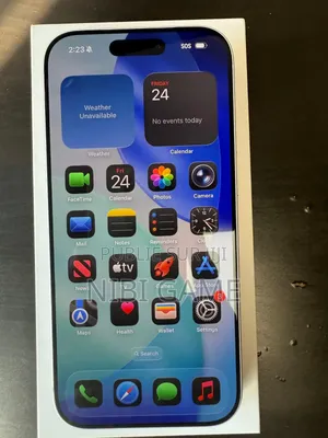 New Apple iPhone 17 Pro Max 256 GB Blanc