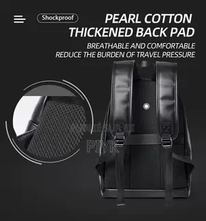 Sac À Dos en Cuir Noir