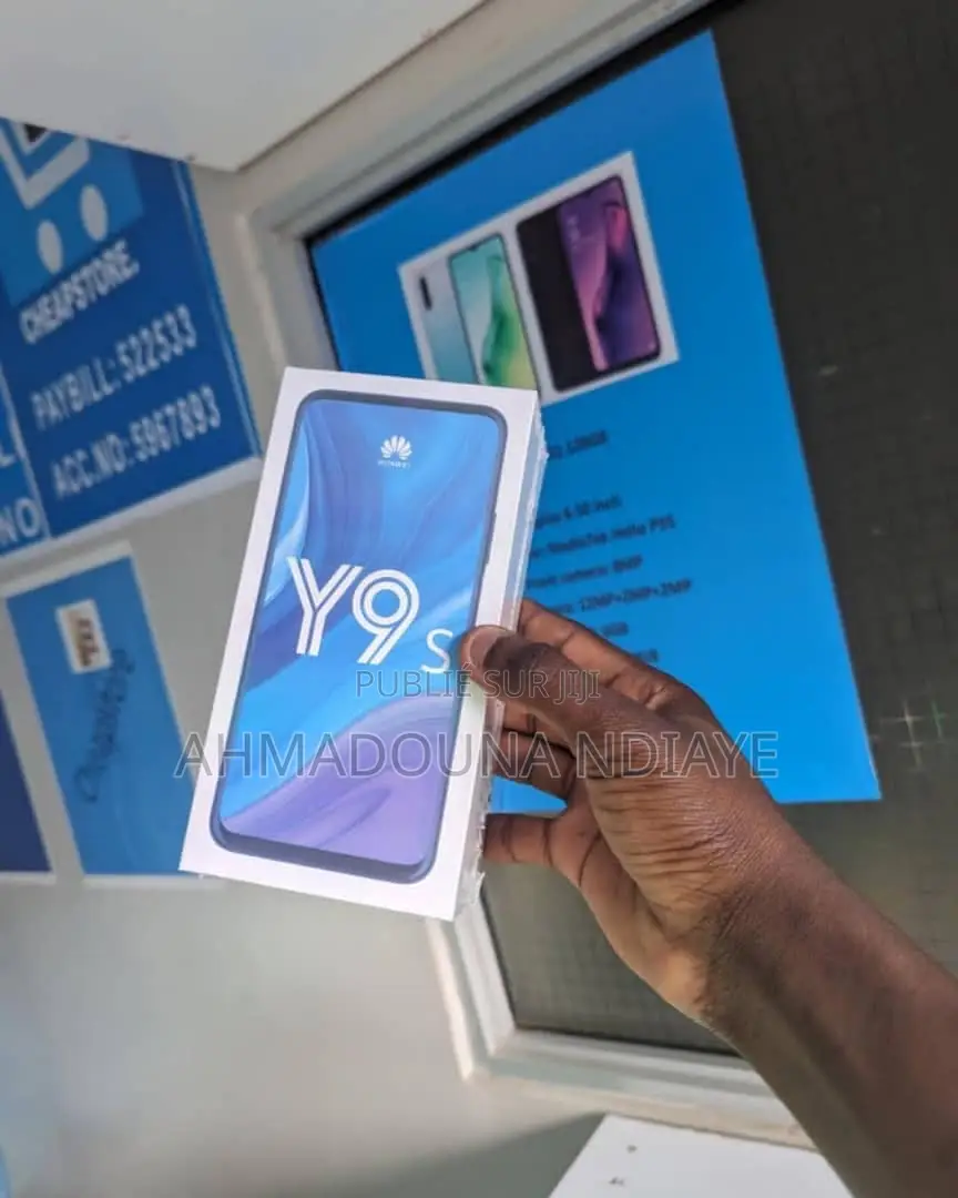 New Huawei Y9s 128 GB Blue